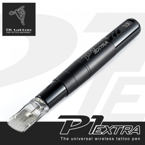 High Quality P1 Extra Battery Tattoo Pen Machine with Coreless Motor